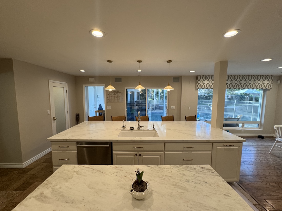 Home renovation interior work by Superior Decorative Concrete Supply
